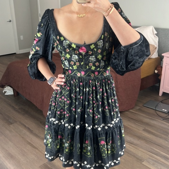 NWT Agua bendita delirio trebol dress - Picture 3 of 13